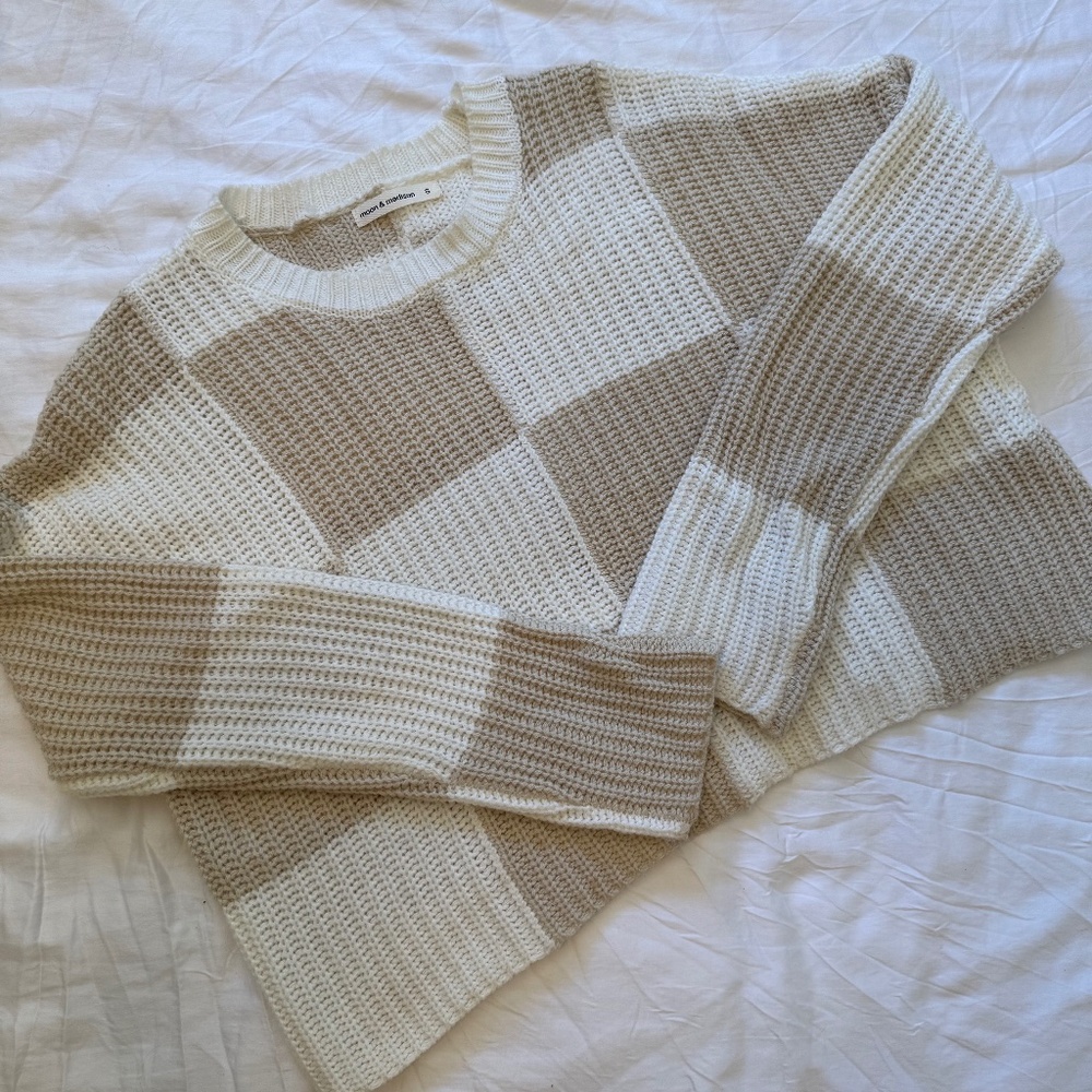 Checkered Sweater